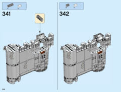 LEGO 71040 instructions page 206 – build guide