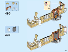 LEGO 71040 instructions page 307 – build guide