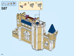 LEGO 71040 instructions page 384 – build guide