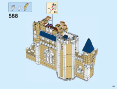 LEGO 71040 instructions page 385 – build guide