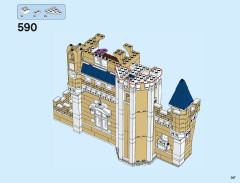 LEGO 71040 instructions page 387 – build guide