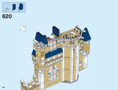 LEGO 71040 instructions page 408 – build guide