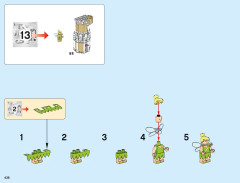 LEGO 71040 instructions page 436 – build guide