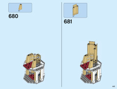 LEGO 71040 instructions page 445 – build guide