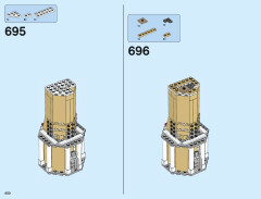 LEGO 71040 instructions page 450 – build guide