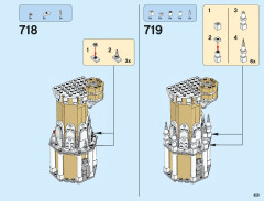 LEGO 71040 instructions page 459 – build guide