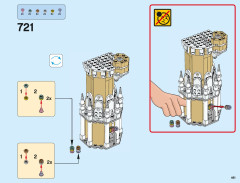 LEGO 71040 instructions page 461 – build guide