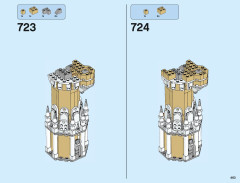 LEGO 71040 instructions page 463 – build guide