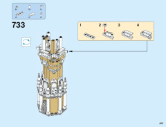 LEGO 71040 instructions page 469 – build guide