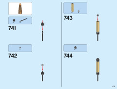 LEGO 71040 instructions page 475 – build guide