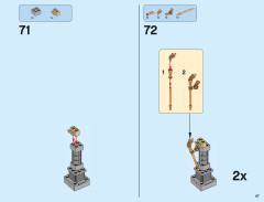 LEGO 71040 instructions page 67 – build guide