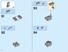 LEGO 71040 instructions page 74 – build guide