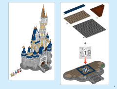 LEGO 71040 instructions page 9 – build guide