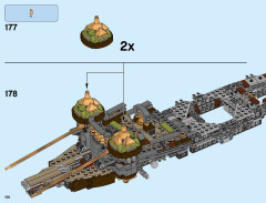 LEGO 71042 instructions page 100 – build guide