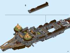 LEGO 71042 instructions page 107 – build guide