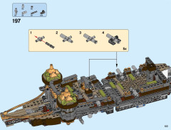 LEGO 71042 instructions page 123 – build guide