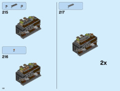 LEGO 71042 instructions page 132 – build guide