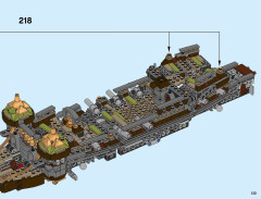 LEGO 71042 instructions page 133 – build guide