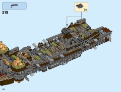 LEGO 71042 instructions page 134 – build guide