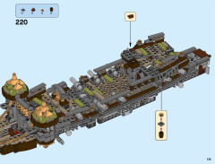 LEGO 71042 instructions page 135 – build guide