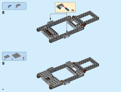 LEGO 71042 instructions page 14 – build guide