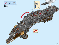LEGO 71042 instructions page 145 – build guide