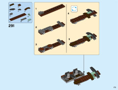LEGO 71042 instructions page 173 – build guide