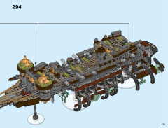 LEGO 71042 instructions page 175 – build guide