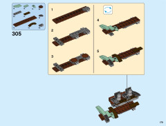 LEGO 71042 instructions page 179 – build guide