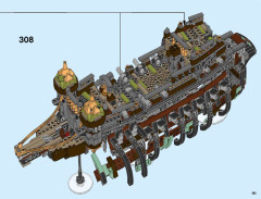 LEGO 71042 instructions page 181 – build guide