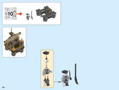 LEGO 71042 instructions page 182 – build guide