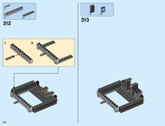 LEGO 71042 instructions page 184 – build guide