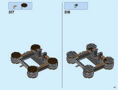 LEGO 71042 instructions page 187 – build guide