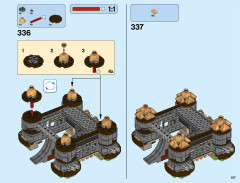 LEGO 71042 instructions page 197 – build guide