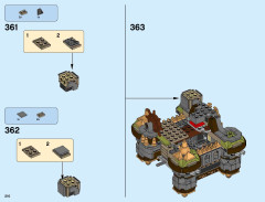 LEGO 71042 instructions page 210 – build guide