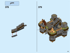 LEGO 71042 instructions page 215 – build guide