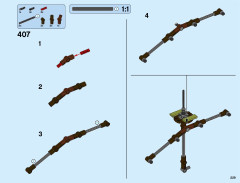 LEGO 71042 instructions page 229 – build guide