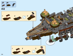 LEGO 71042 instructions page 234 – build guide