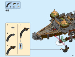 LEGO 71042 instructions page 237 – build guide