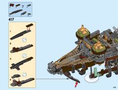 LEGO 71042 instructions page 239 – build guide