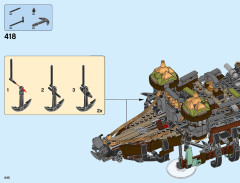 LEGO 71042 instructions page 240 – build guide