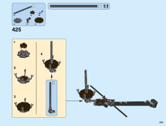 LEGO 71042 instructions page 243 – build guide