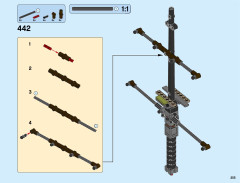 LEGO 71042 instructions page 255 – build guide