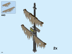 LEGO 71042 instructions page 256 – build guide