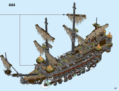 LEGO 71042 instructions page 257 – build guide