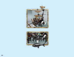 LEGO 71042 instructions page 260 – build guide