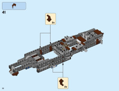 LEGO 71042 instructions page 32 – build guide