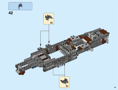 LEGO 71042 instructions page 33 – build guide