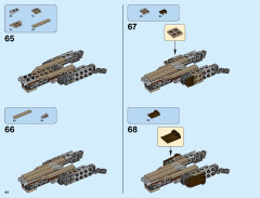 LEGO 71042 instructions page 44 – build guide