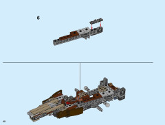 LEGO 71042 instructions page 48 – build guide